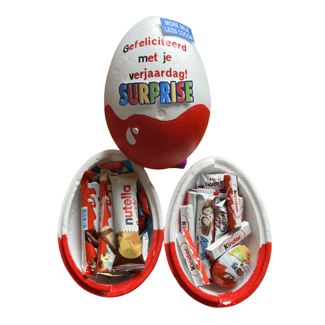 Gepersonaliseerd Surprise Ei (21 CM)
